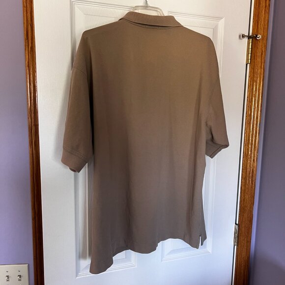 Cutter & Buck Indiana Hoosiers Final Four 2002 Polo Shirt Men's XL Dark Tan EUC - Picture 5 of 5